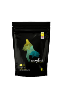 Cozy Cat Clumping Cat Litter 5L (Lemon)